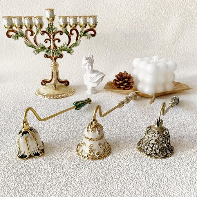Candle Snuffer, Unique Candle Extinguisher Snuffer, Decorative Candle Extinguisher Metal Candle Tool