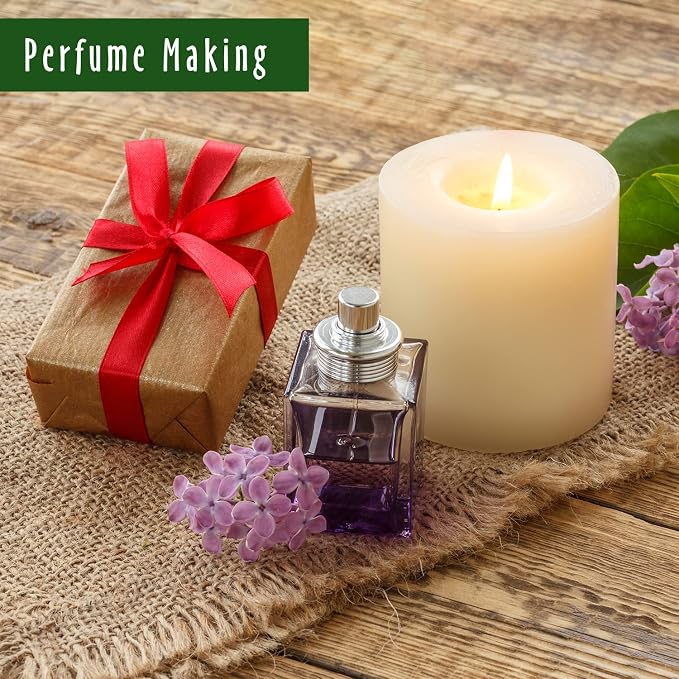 Patchouli & Cedarwood Fragrance Oil, MitFlor Single Scented Oil, Premium Grade Fragrance Oil for Soap & Candle Making, Large Size Aromatherapy Oil, Woody and Forest Scent, Home Fragrance, 30ml