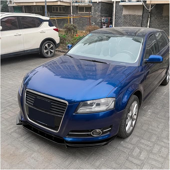 For Audi A3 8P Standard Version 2008-2012 Front Bumper Lip Splitter Diffuser Body Kit Car Spoiler Accessories