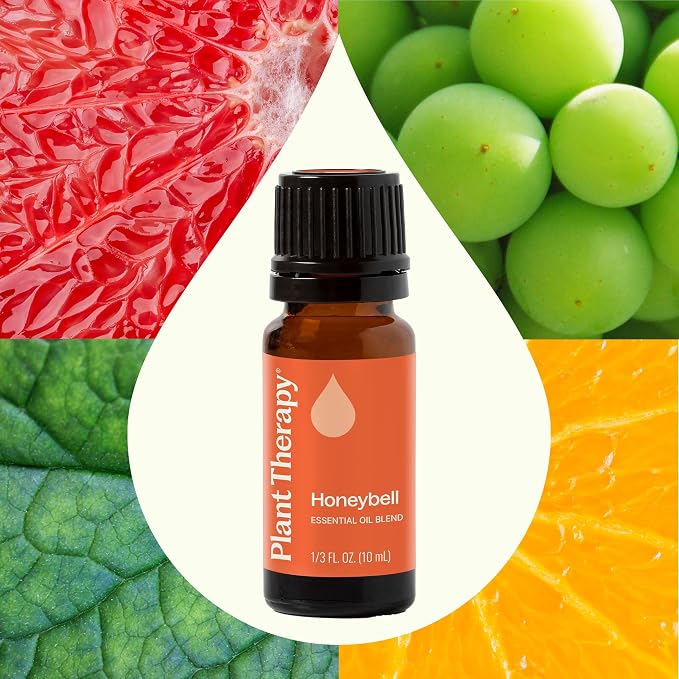 Plant Therapy Honeybell Essential Oil Blend 10 mL (1/3 oz) 100% Pure, Undiluted, Uplifting Aromatherapy and Fresh Scent