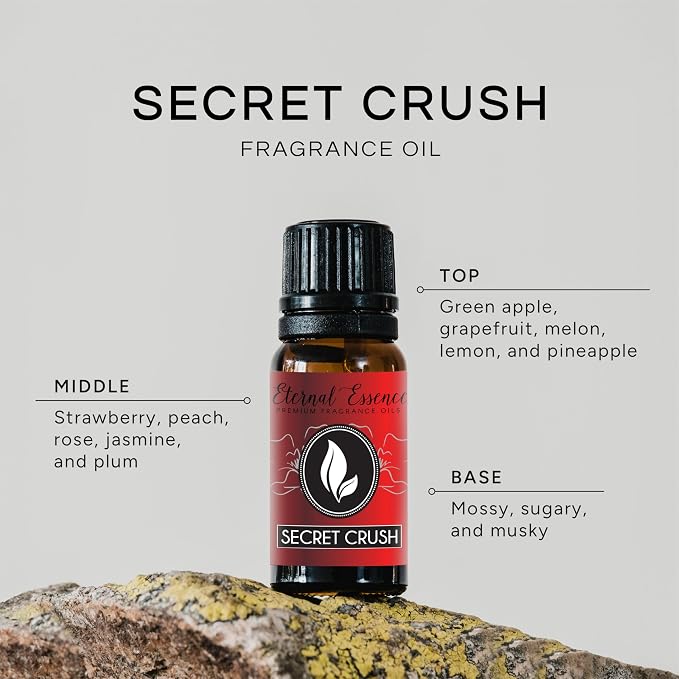 Secret Crush - Premium Grade Fragrance Oils - 10ml - Scented Oil