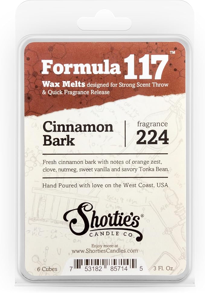 Shortie's Candle Company Bakery Premium Wax Melts Variety 3 Pack - 9 Oz., Strong & Long Lasting, Non-Toxic - Made with Essential & Natural Oils - Formula 117