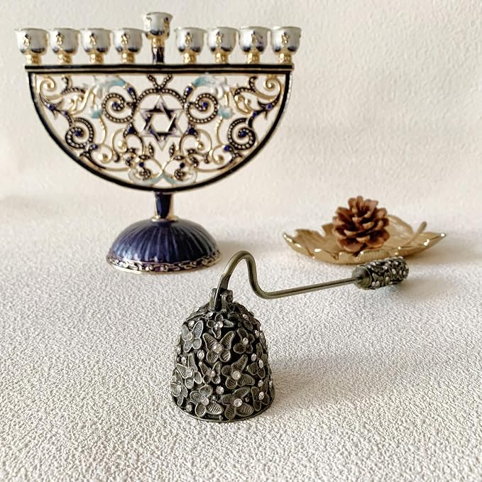 Candle Snuffer, Unique Candle Extinguisher Snuffer, Decorative Candle Extinguisher Metal Candle Tool