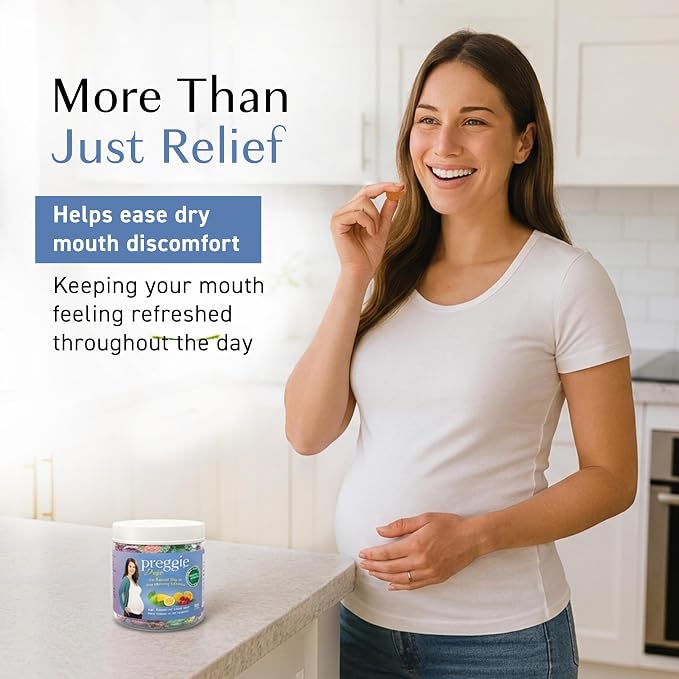 Preggie Drops Pregnancy Nausea Lozenges with Essential Oils & Fruit Extracts, Morning Queasiness Lozenges for Pregnant Women, Natural Sour Drops Variety Pack, 32 Count