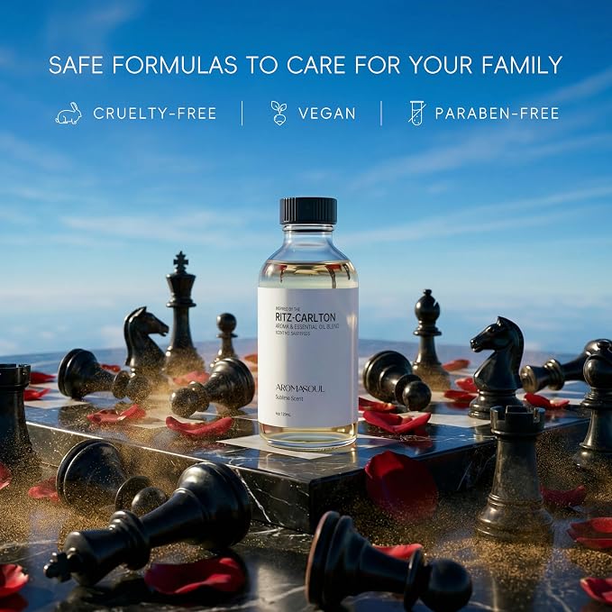 Hotel Diffuser Oil Inspired by Ritz-Carlton Scent - Premium Fragrance Oil No. SA61119323 for Ultrasonic and Waterless Diffuser - 120 mL, 4 fl oz