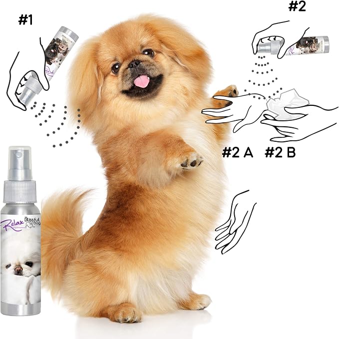 The Blissful Dog Pekingese Relax Dog Aromatherapy Spray for Your Dog's Anxiety