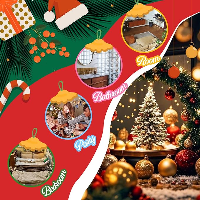 Soulorigin Christmas Essential Oils Set, Fragrance Oil Set for Diffuser, Scent Diffuser Oil for Candle Making-Christmas Cake, Eggnog, Candy Canes, Gingerbread, Mistletoe, Christmas Pudding