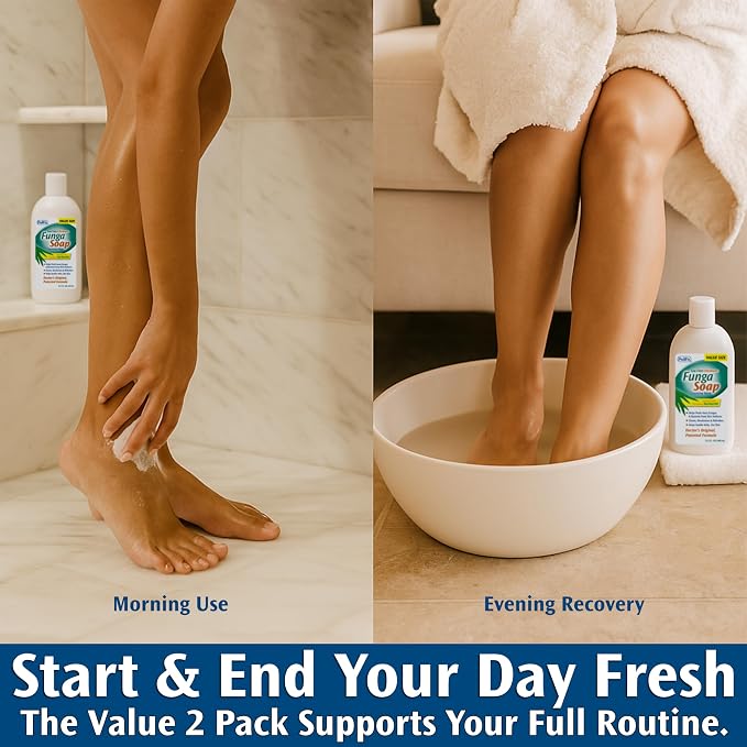 Pedifix FungaSoap Cleansing Wash - 13.5 fl. oz (Packaging May Vary) (Pack of 2)