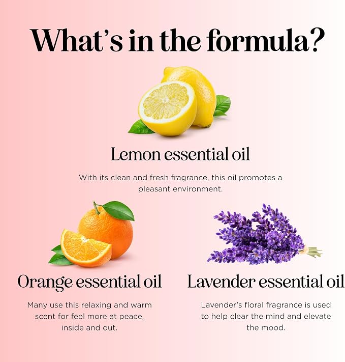 Uplift Essential Oil Roll On - Aromatherapy Essential Oil Roller with Lavender and Citrus Calming Essential Oils - Happy and Relaxing Essential Oil Blend with Orange Lemon & Grapefruit (2 Pack)