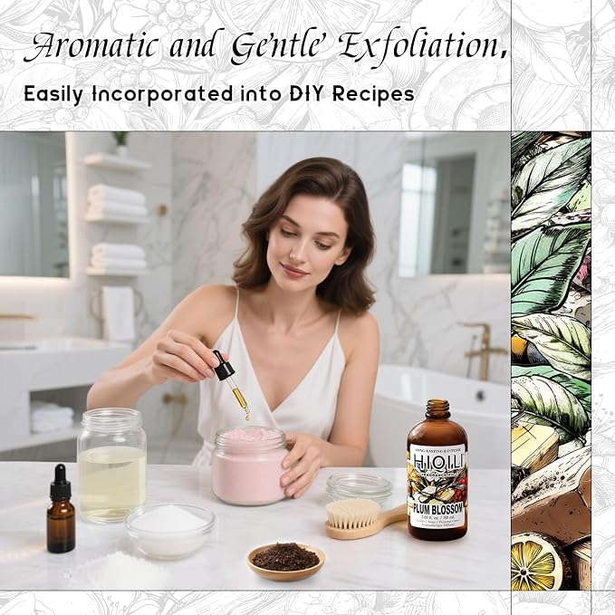 HIQILI White Tea Fragrance Oil for Essential Oil Diffuser, DIY Candle & Soap Making, Blend to Perfume & Air Freshener Spray - 5.07 Fl Oz