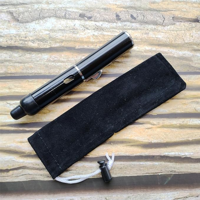 Torch Lighter,Handheld Multifunctional All-in-One Tube Built-in Detachable Windproof Lighter,Outdoor,Indoor,Camping,Candle,Birthday,Black(2PCS)