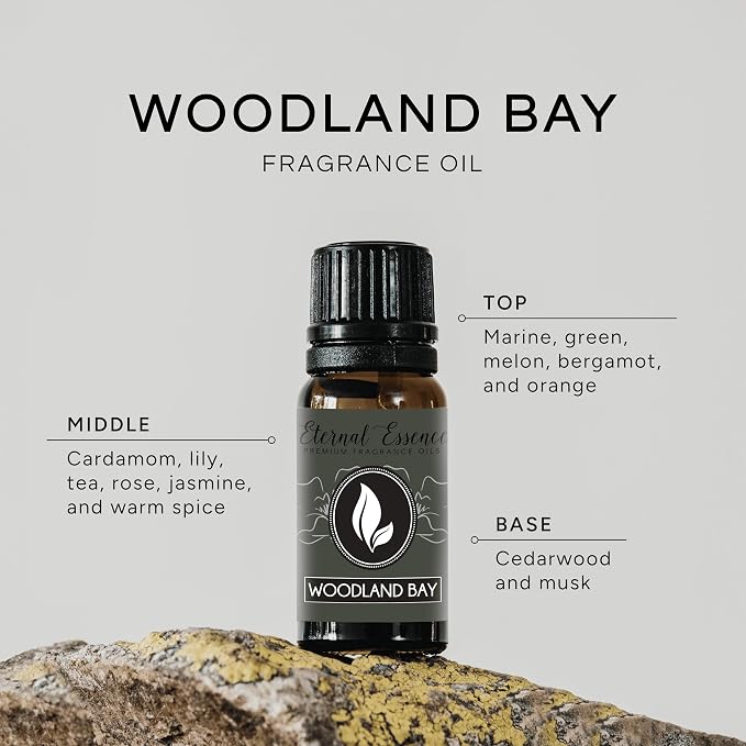 Woodland Bay Premium Grade Fragrance Oil - 10ml - Scented Oil