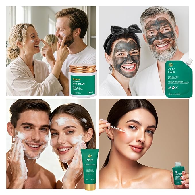 Gifts for Women & Men, Eucalyptus 32 Pcs Bath & Body Gift Basket for Women & Men, Fathers Day Gift, Hydrating Face Skin Care Kit, Self-Care Home Spa Basket Gift Set, Birthday, Christmas, Anniversary