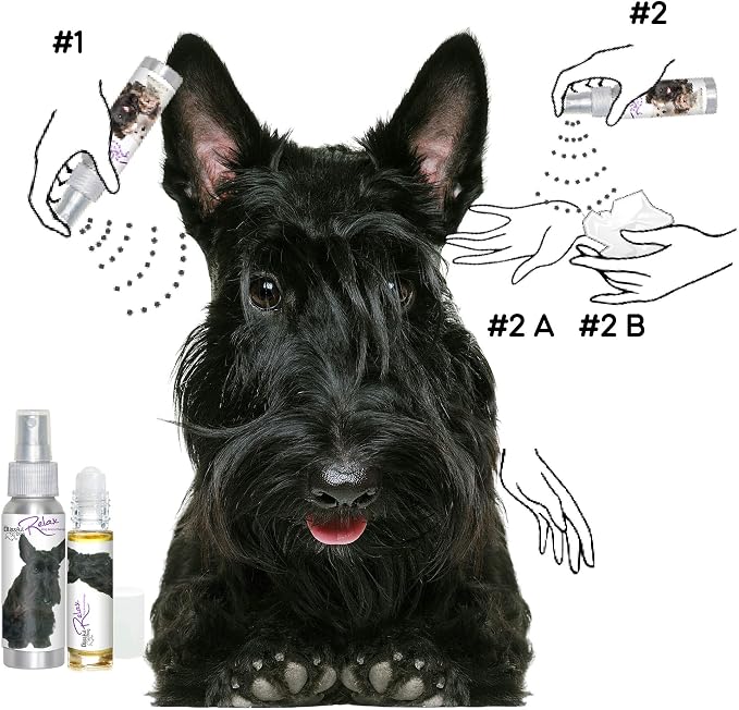 The Blissful Dog Scottish Terrier Relax Dog Aromatherapy, 2.67-Ounce Spray