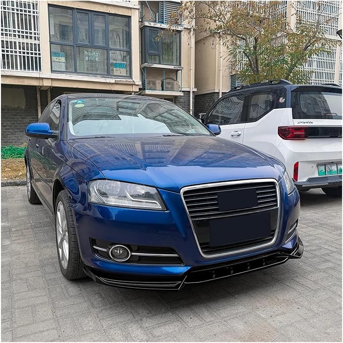For Audi A3 8P Standard Version 2008-2012 Front Bumper Lip Splitter Diffuser Body Kit Car Spoiler Accessories