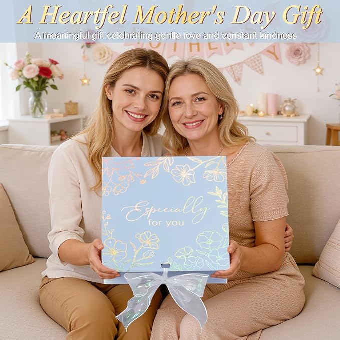 Spa Gifts for Women Bath Gift Set, Ocean Relaxing Spa Gift Baskets Home Bath Set Self Care Kit Care Package Thank You Mothers Day Birthday Easter Gifts for Women Her Mom Friends Sister Teen Girls Wife