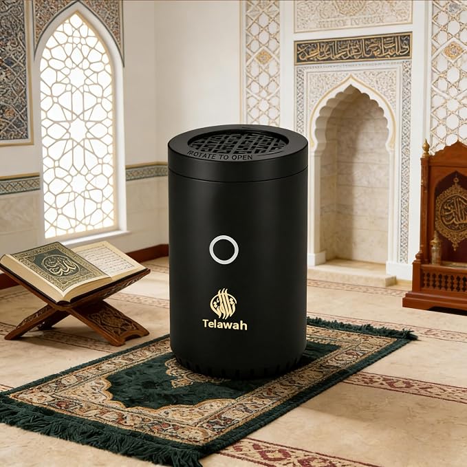 Portable mini Incense Burner, Rechargeable USB Aroma Diffuser, Electric Incense Burner, Muslim Home Decor.