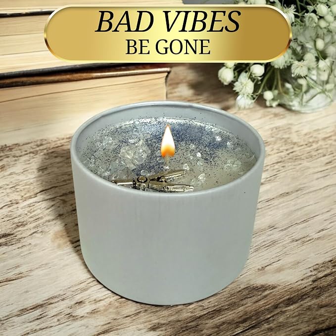 Good Student Candle for Focus, Wisdom, Clarity, Success, Studying, Motivation, Learning, Exam Support, Concentration, Discipline, Prayer, Manifestation, Non Toxic Coconut Wax Spiritual Ritual Candle