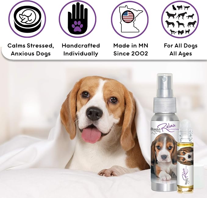 The Blissful Dog Beagle Relax Dog Aromatherapy Spray for Your Dog's Anxiety