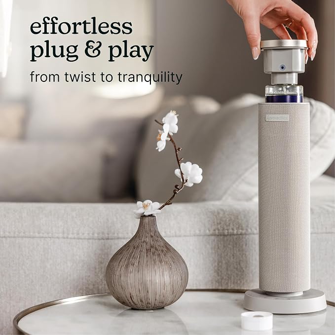 Homedics SereneScent Waterless Diffuser Oil Refill — Moroccan Magic (120ml). Clean, Safe, Warm & Exotic Home Fragrance. Compatible with SereneScent Diffusers. Easy Twist Plug & Play