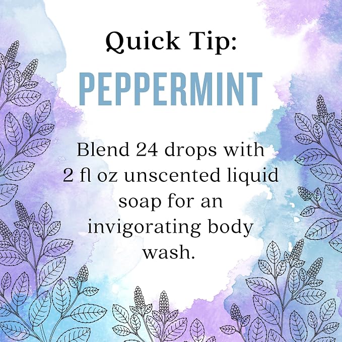 Aura Cacia Peppermint Essential Oil, Boxed 0.25 fl. oz.