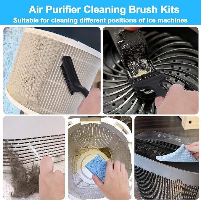 XANGNIER Air Purifier Cleaning Brush Kits,6pcs Air Purifiers for Home/Bedroom Cleaner Tools Accessories
