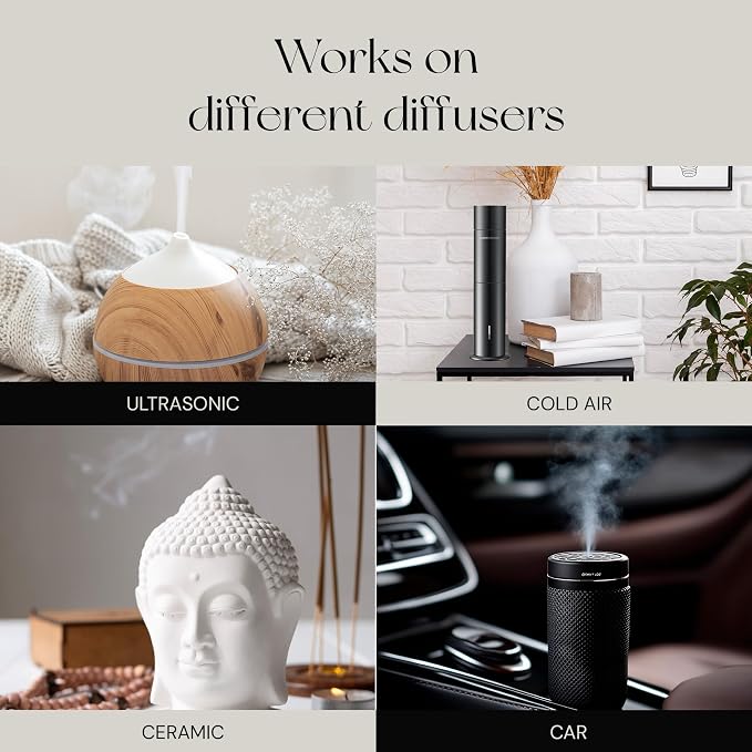 My Way Diffuser Oil Inspired by the 1 Hotel Scent Miami Beach | Luxury Hotel Scent Fragrance Oil for Diffusers | Notes of Cardamom, Leather, Lemon & Iris | 120ml, 4.05 fl oz