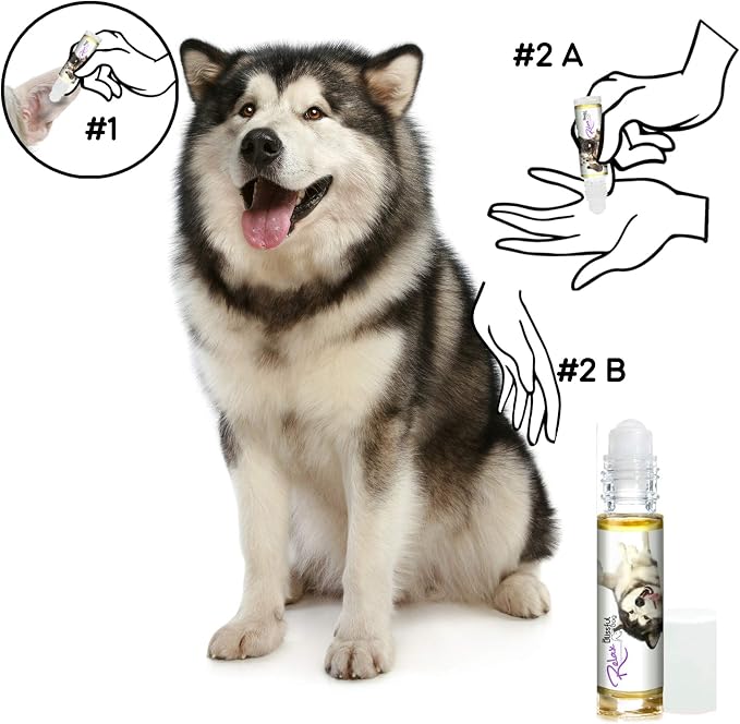 The Blissful Dog Malamute Relax Roll-ON Aromatherapy for Dogs - Anxiety Relief for Dogs
