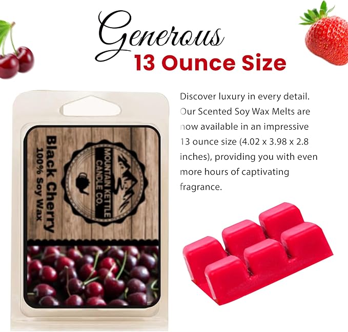 Mountain Kettle Wax Melts, Wax Melt Warmer Cubes, Wax Warmer Cubes, Pack of 5 (Fruit Variety Pack)