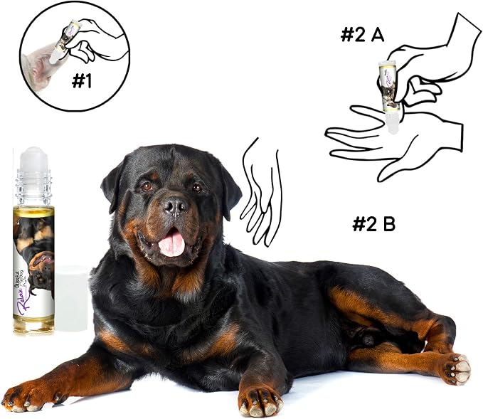 The Blissful Dog Rottweiler Relax Roll-ON Aromatherapy for Dogs - Anxiety Relief for Dogs