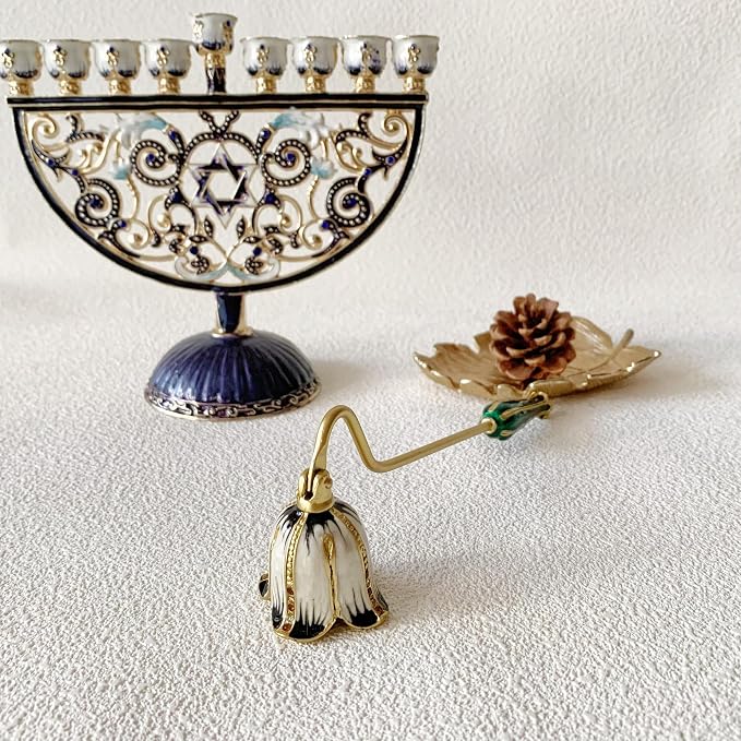 Candle Snuffer, Unique Candle Extinguisher Snuffer, Decorative Candle Extinguisher Metal Candle Tool