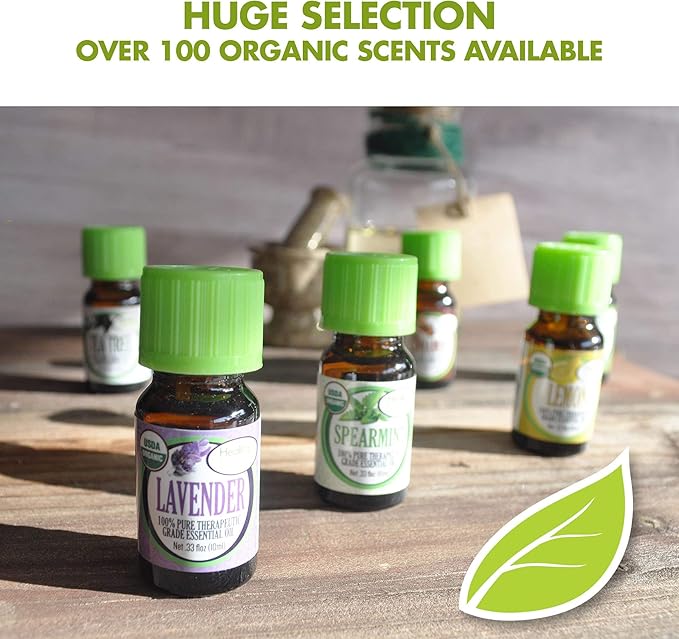 Healing Solutions Ravintsara Essential Oil 0.33 oz (10ml) – Pure Organic Ravintsara for Hair, Diffuser, Skin, & Aromatherapy