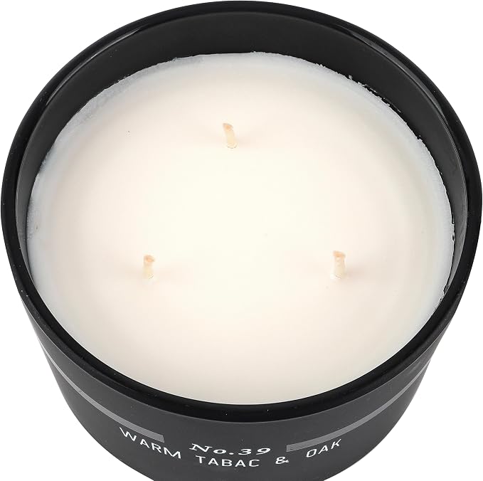 Jar Candle, 15 Ounces (Warm Tabac & Oak)