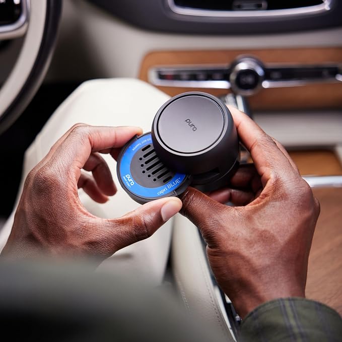 Pura & Studio McGee - Fragrance for Car Diffuser - Clean & Safe Luxury Scent Refill - Long-Lasting for 30 Days of Aroma - Must-Have Accessory - Sea Salt Driftwood