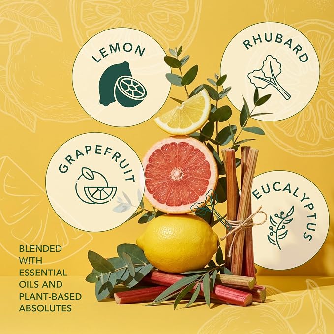 Sunlit Yuzu Pure Beeswax Candle – Bright Summer Citrus, Lemon & Grapefruit Essential Oils, Non-Toxic Clean Burn, 90+ Hour Burn Time, Uplifting Aromatherapy Gift for Women & Men