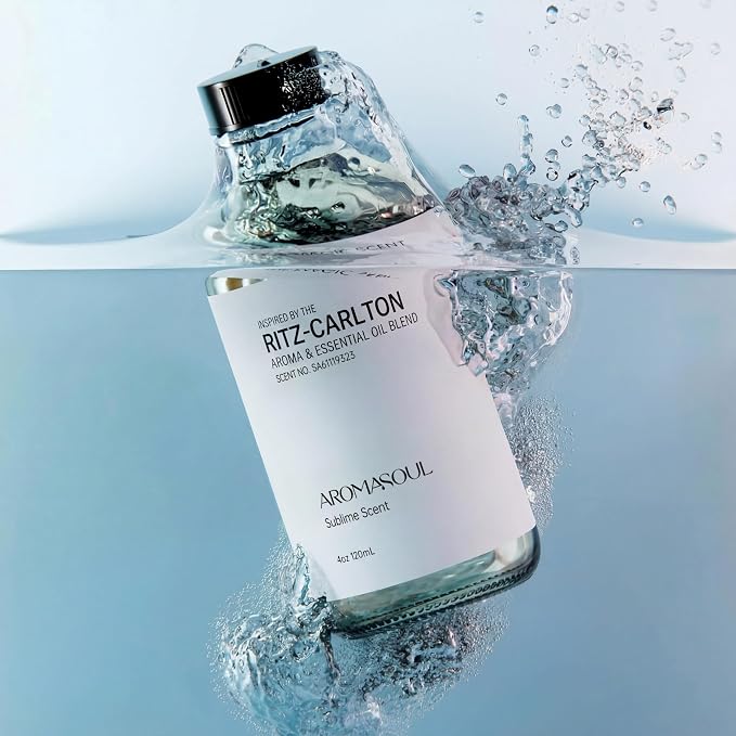 Hotel Diffuser Oil Inspired by Ritz-Carlton Scent - Premium Fragrance Oil No. SA61119323 for Ultrasonic and Waterless Diffuser - 120 mL, 4 fl oz