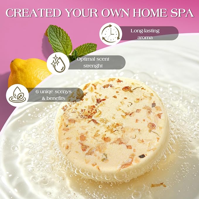 Shower Steamers Aromatherapy Birthday Gifts for Women-12 Pack Mothers Day Gifts,Gifts for Grandma,Wife,Mothers,Stress Relief and Relaxation Gifts for Women and Men