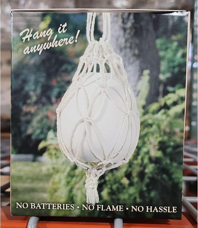 Skeeter Screen Patio Egg Diffuser – Decorative Essential Oil Set with 3-Month Supply – No Flame or Power – Includes Beaker & Netting – Patios, Garages, Stables – Covers Up to 300 Sq Ft