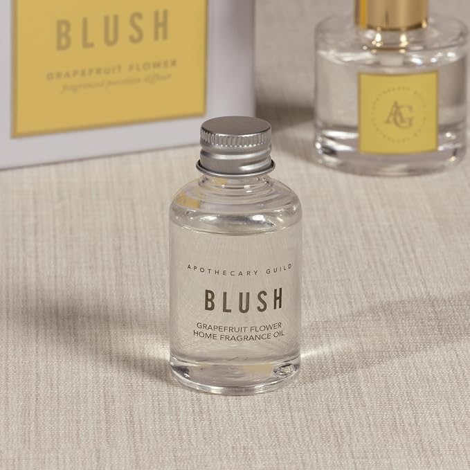 Zodax Blush Porcelain Oil Diffuser Refills, 1.69 Oz/2 Count - Grapefruit