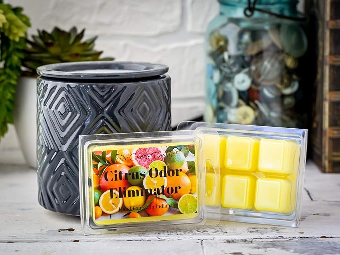 The Candle Daddy Citrus Odor Eliminator Maximum Scented Wax Melts- 1 Pack- 2 oz- 6 Cubes