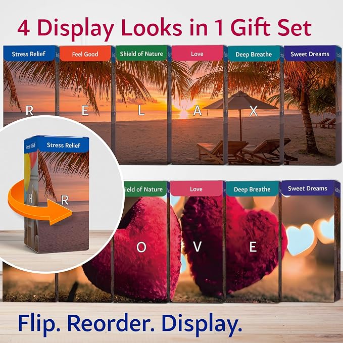 O'linear Essential Oils 6 Blends Set - Perfect for Humidifiers and Diffusers, Aromatherapy Diffuser Oils Scents, Essential Oil Kit for Home Use, Essential Oil Pack with Various Scents