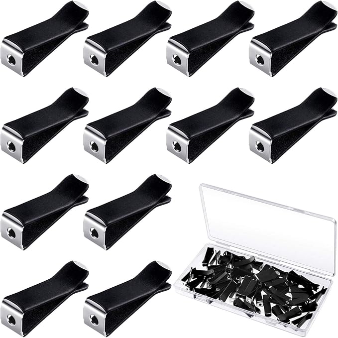 Frienda 60 Pcs Car Vent Clips for Freshies Bulk Square Head Air Conditioner Clips with 2 Storage Boxes, Durable Auto Air Outlet Perfume Holders for Car Decoration Accessories