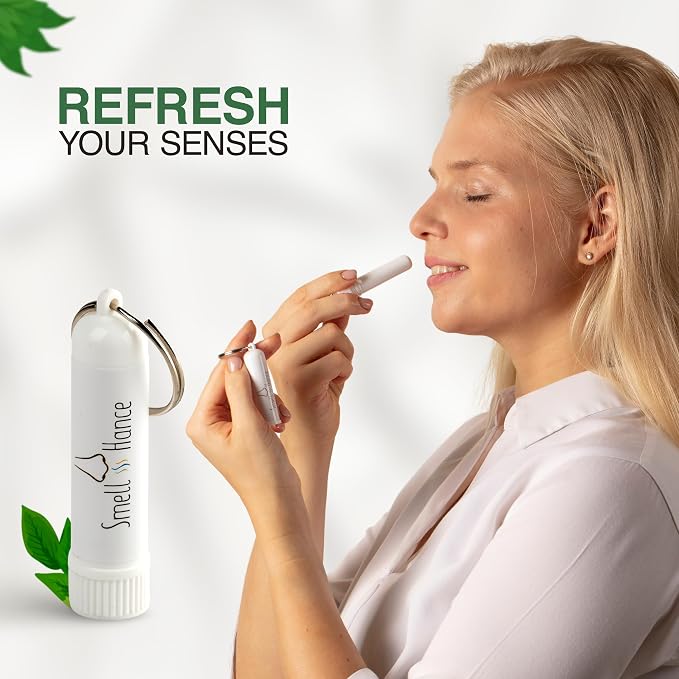 Smell Training Kit for Loss of Smell- 4 Pack Aromatherapy-Inhaler Set-Anosmia