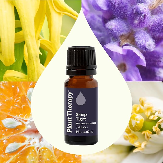 Plant Therapy Sleep Tight Essential Oil Blend 10 mL (1/3 oz) 100% Pure, Undiluted, Therapeutic Grade