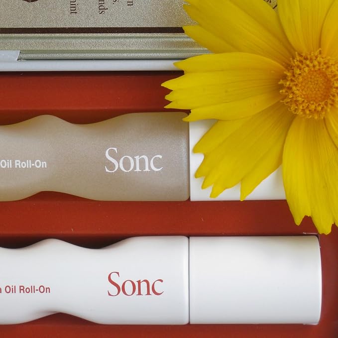 Sonc Botanical Aroma Oil Roll-On Duo Kit (Pack of 2) (Duo KIT I : 001 Oohlala + 002 Out of Office) | Bergamot + Peppermint | Dual Portable Aroma Oils for Mood, Rest & Daily Rituals