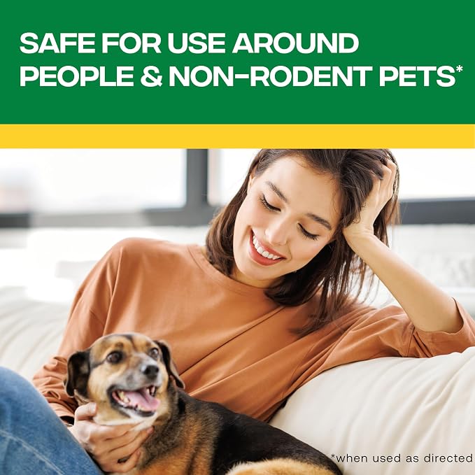 Victor Scent-Away Mouse Repellent Pouches - 10-Pack, Natural Rodent Deterrent for Indoor Outdoor Pest Control, Peppermint Oil Granules, Mice and Rat Protection for Home, Garage, Vehicle, M805B-2SR