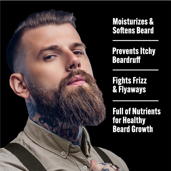 The Bearded Mack – The Corner Mack Signature Beard Oil | Citrus Cologne Scent – Bergamot, Mandarin, Bamboo & Aquatic Notes | Hydrates, Softens & Eliminates Beard Itch | 1oz
