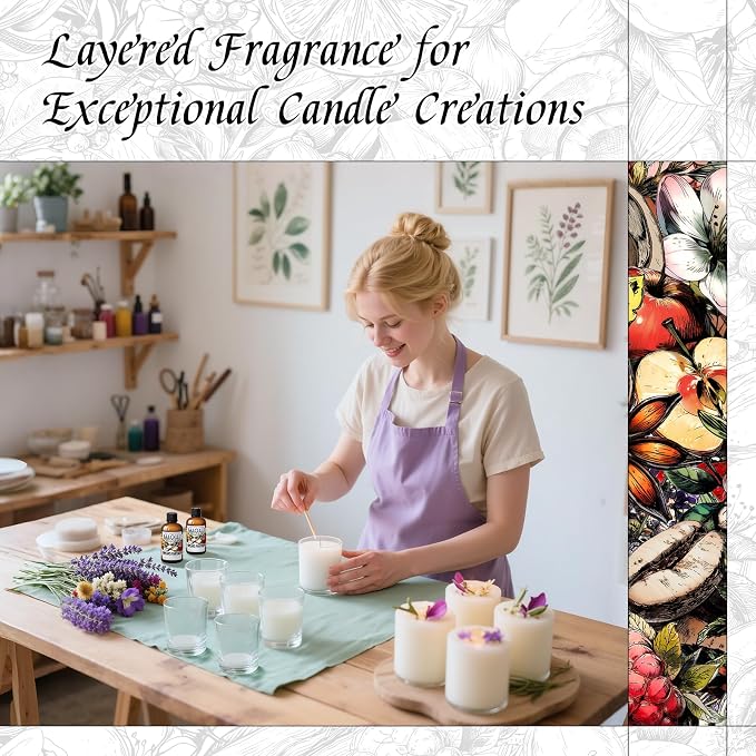 HIQILI Spears Fantasy Duftöl für Heimdiffusor, Weißschokolade- & Cupcake-Düfte, DIY Seife, Kerze, Parfümherstellung, langanhaltend - 1 Fl Oz