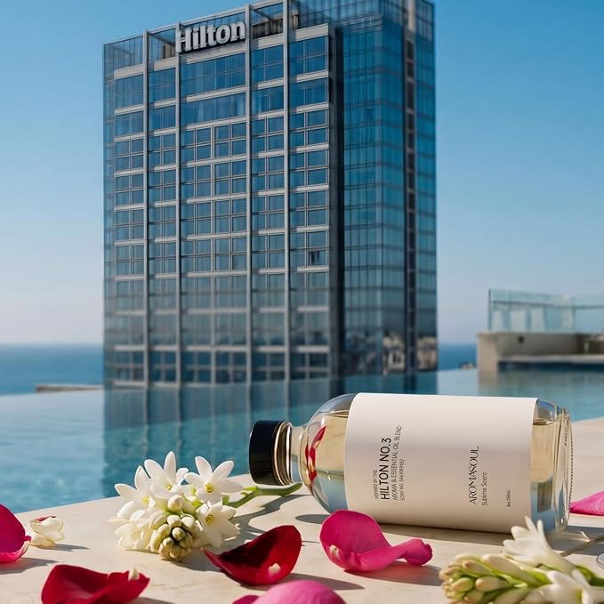 Hotel Diffuser Oil Inspired by The Hilton No.3 Scent - Premium Fragrance Oil No. SA61089182 for Ultrasonic and Waterless Diffusers - 250 mL, 8fl oz