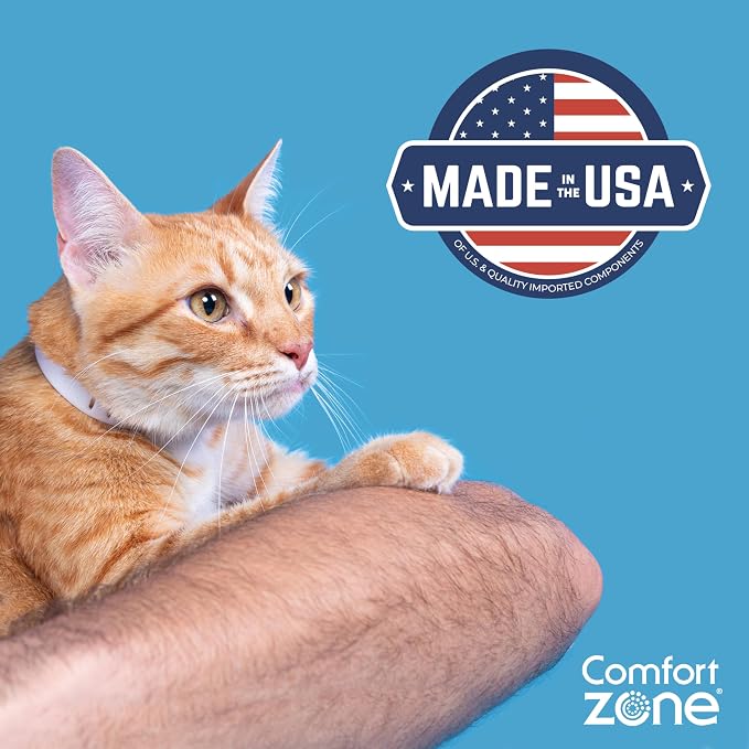 COMFORT ZONE Multi Cat Calming Diffuser Refill, 2 Pack - Cat Calming Pheromone Refills Help Reduce Anxiety, Stress, Scratching, Urine Marking, Multi-Cat Aggression, (30-Day Refills, 60-Day Supply)